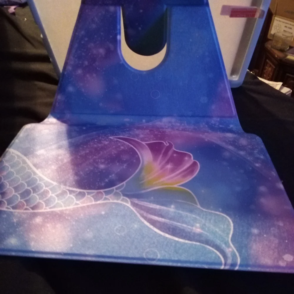 Colorful Tablet Cases with Rainbow and Mermaid Designs